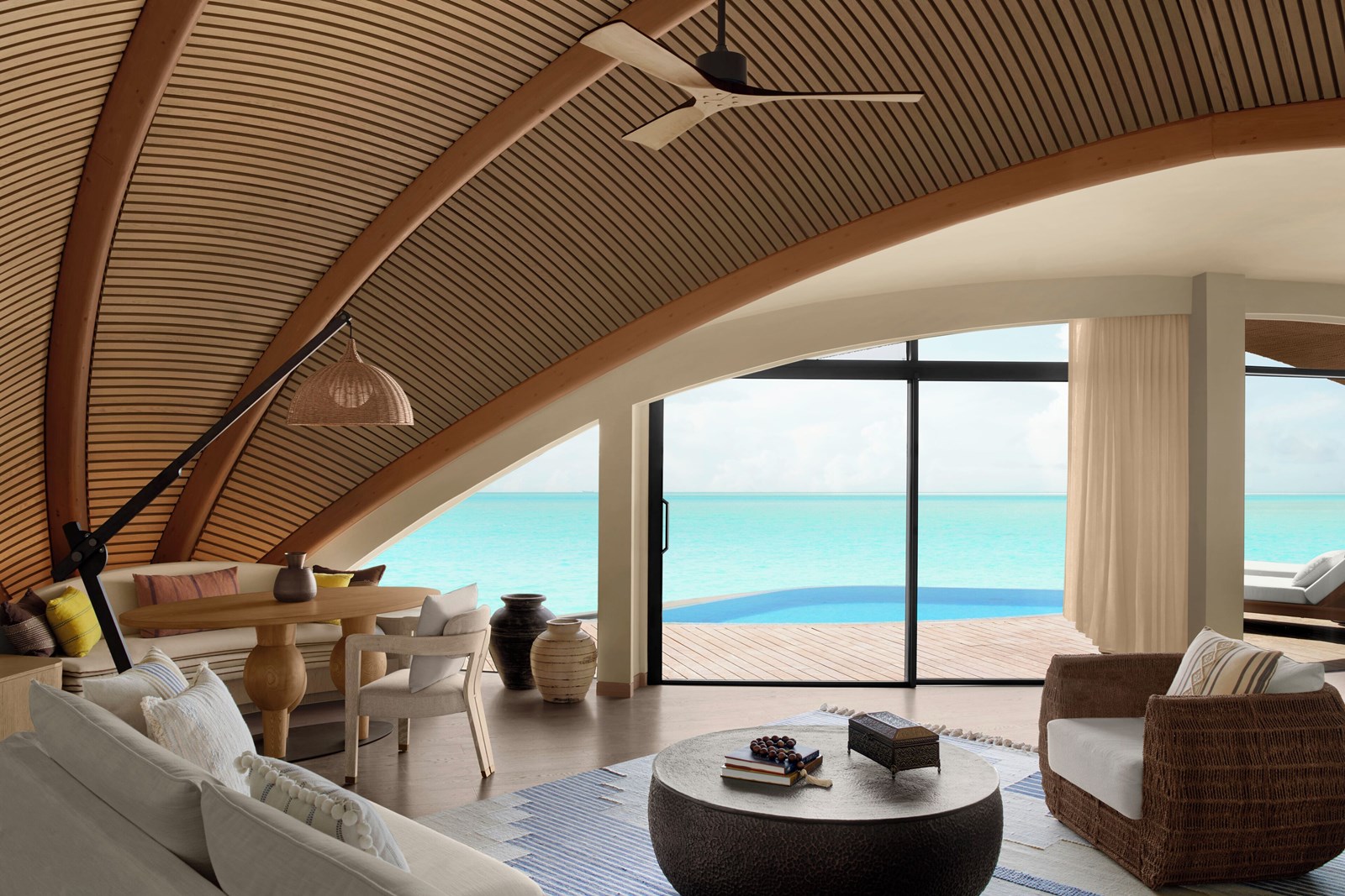 Nujumba, a Ritz Carlton Reserve en mar rojo
