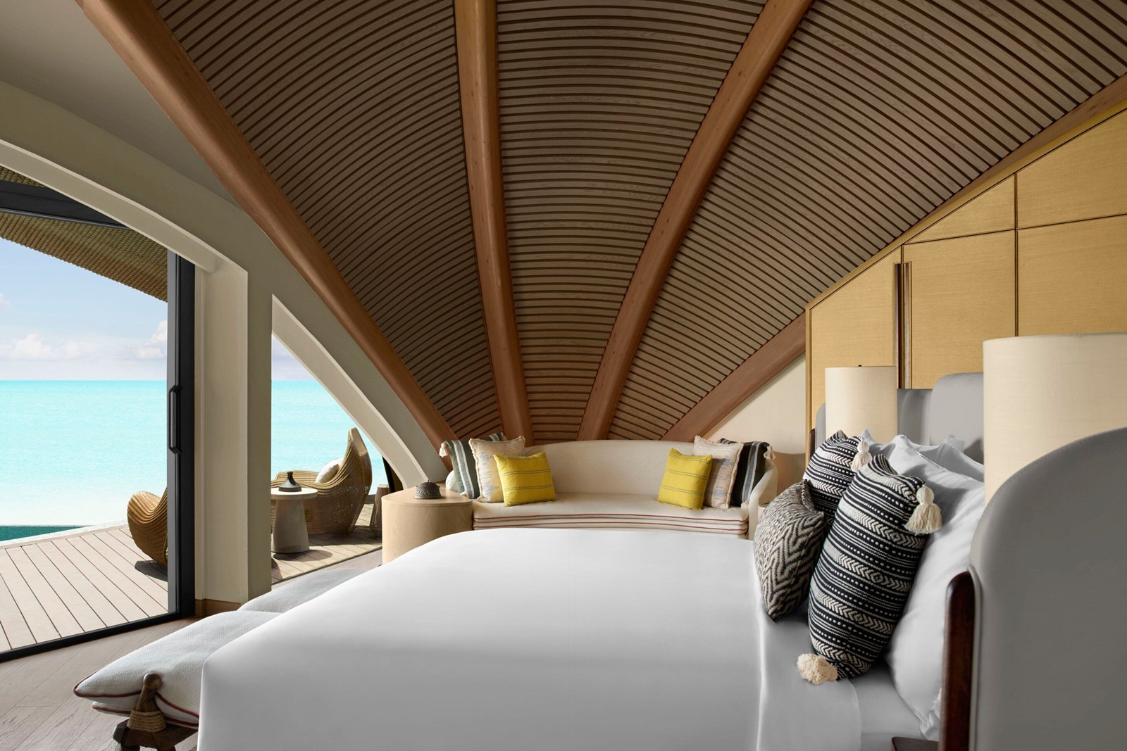 Nujumba, a Ritz Carlton Reserve en mar rojo