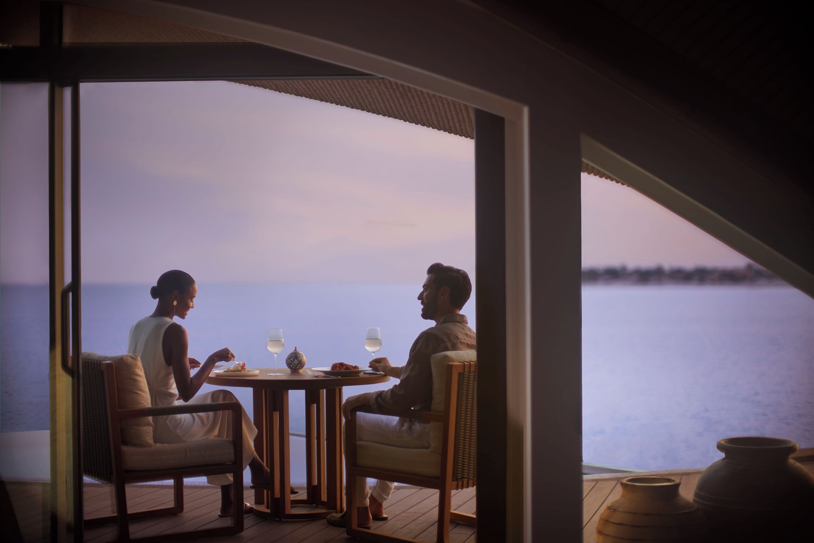 Nujumba, a Ritz Carlton Reserve en mar rojo