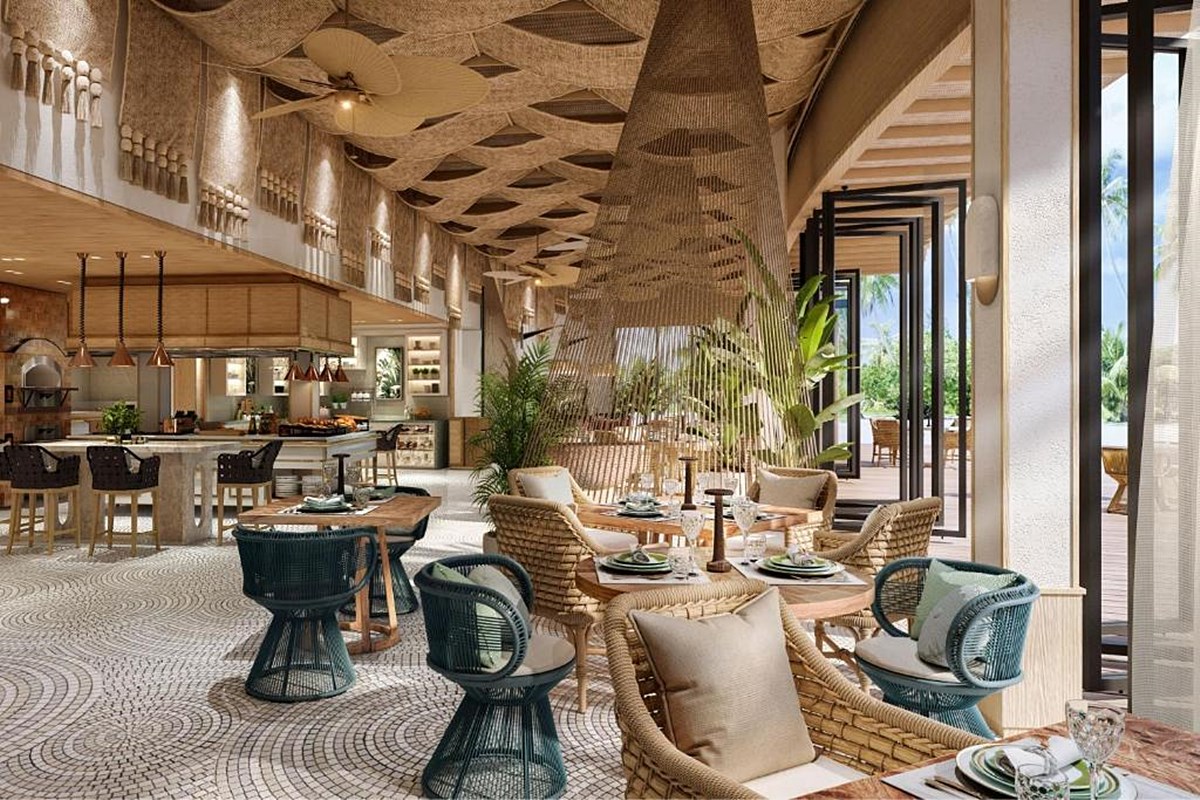 The St Regis Red Resort en mar rojo
