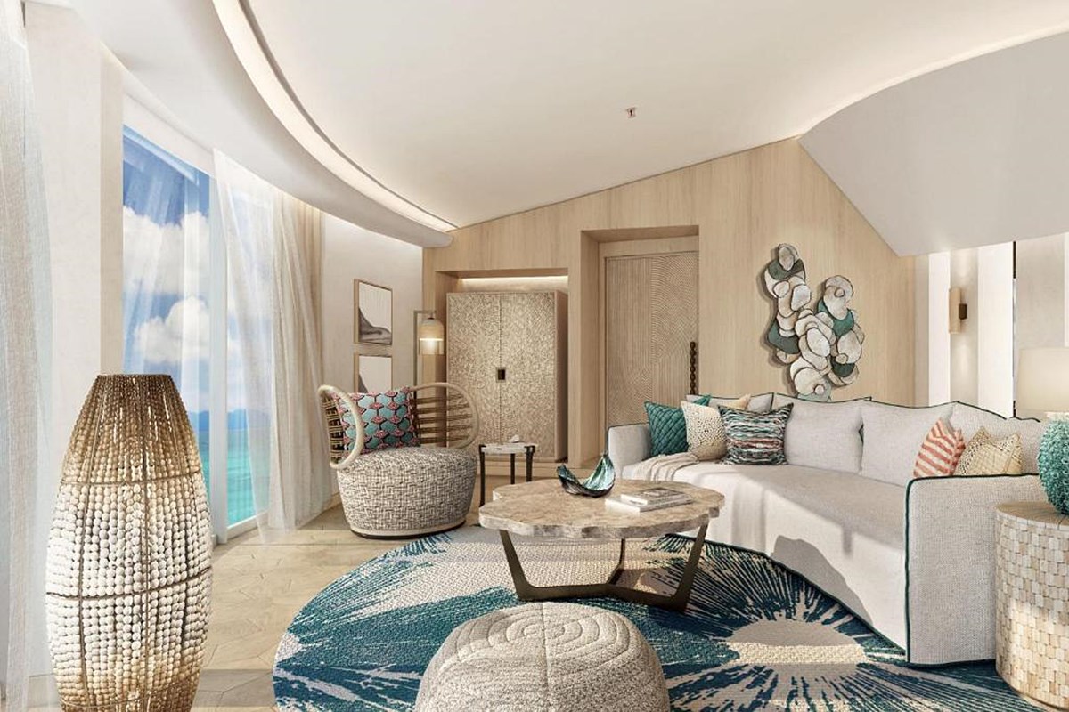 The St Regis Red Resort en mar rojo