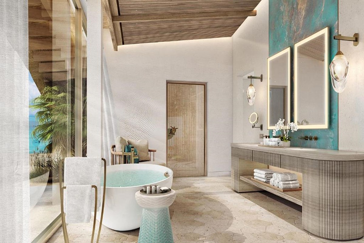 The St Regis Red Resort en mar rojo