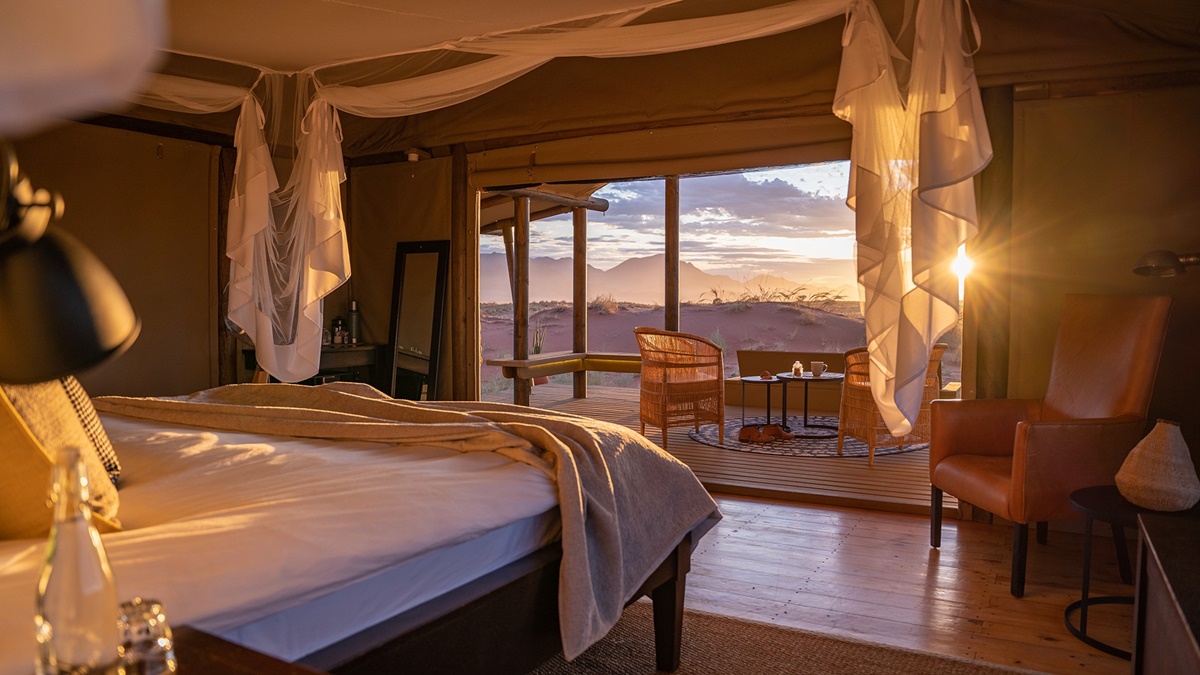 Wolwedans Dune Camp en Reserva Natural de NamibRand