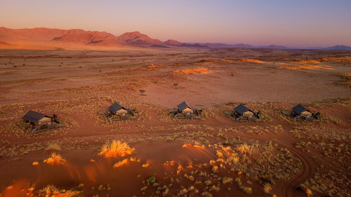 Wolwedans Dune Camp en Reserva Natural de NamibRand