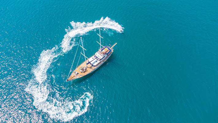 Goleta (30 metros) en Split
