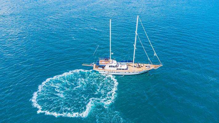 Goleta (30 metros) en Split