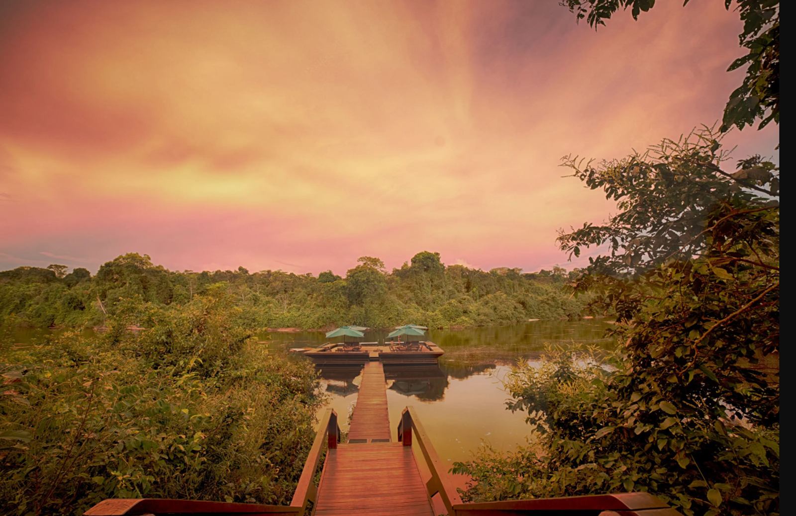 Cristalino Lodge en Amazonas