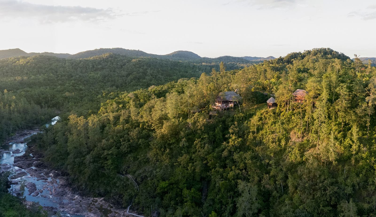 Gaia Riverlodge en Belize