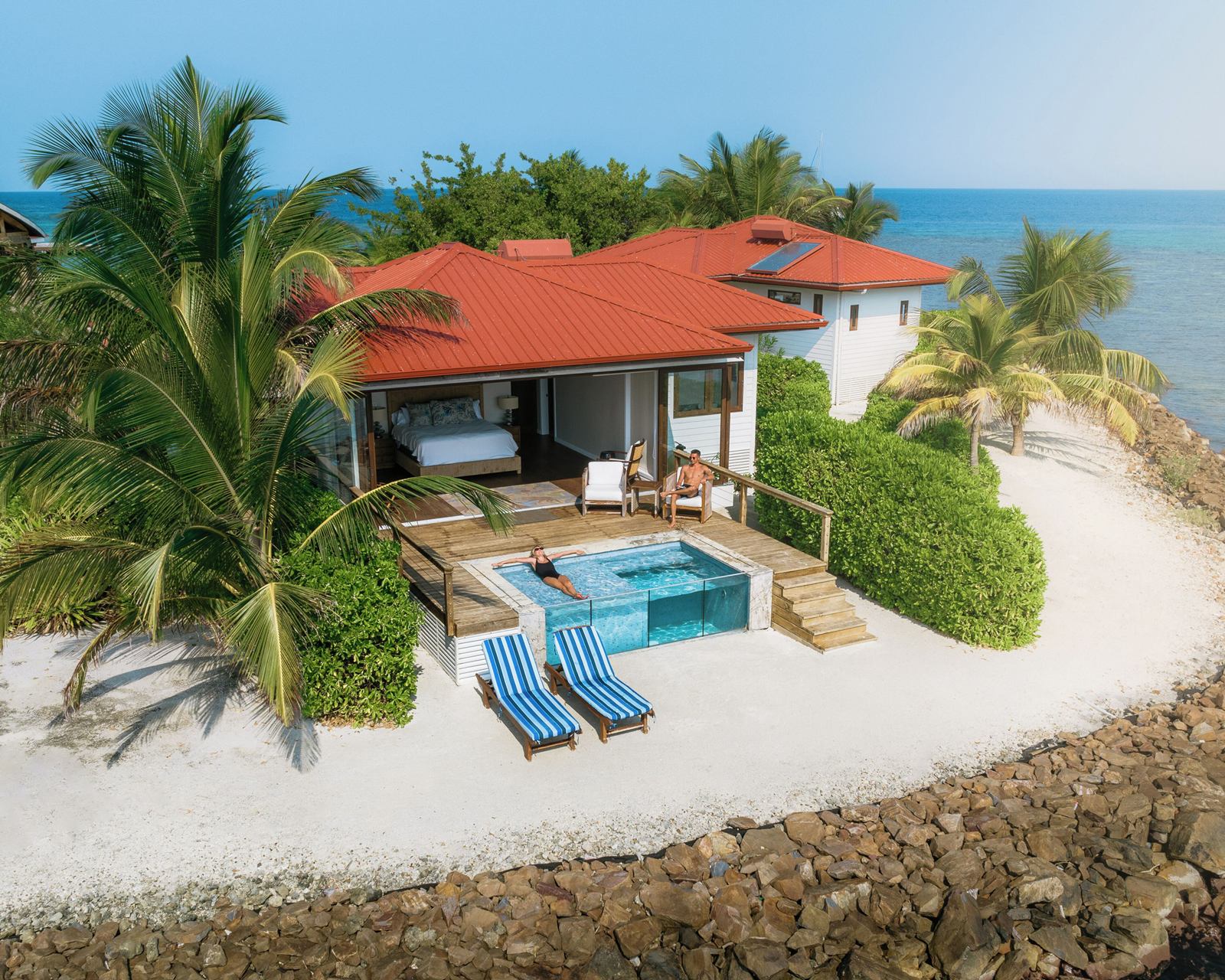 Ray Caye Private Island Resort en Belize