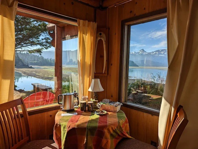 Kachemak Bay Wilderness Lodge en su destino