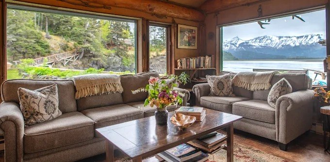 Kachemak Bay Wilderness Lodge en Alaska
