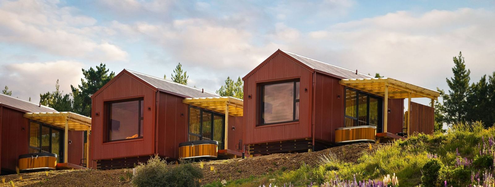 The Huts at Lakes Edge en Mt Cook