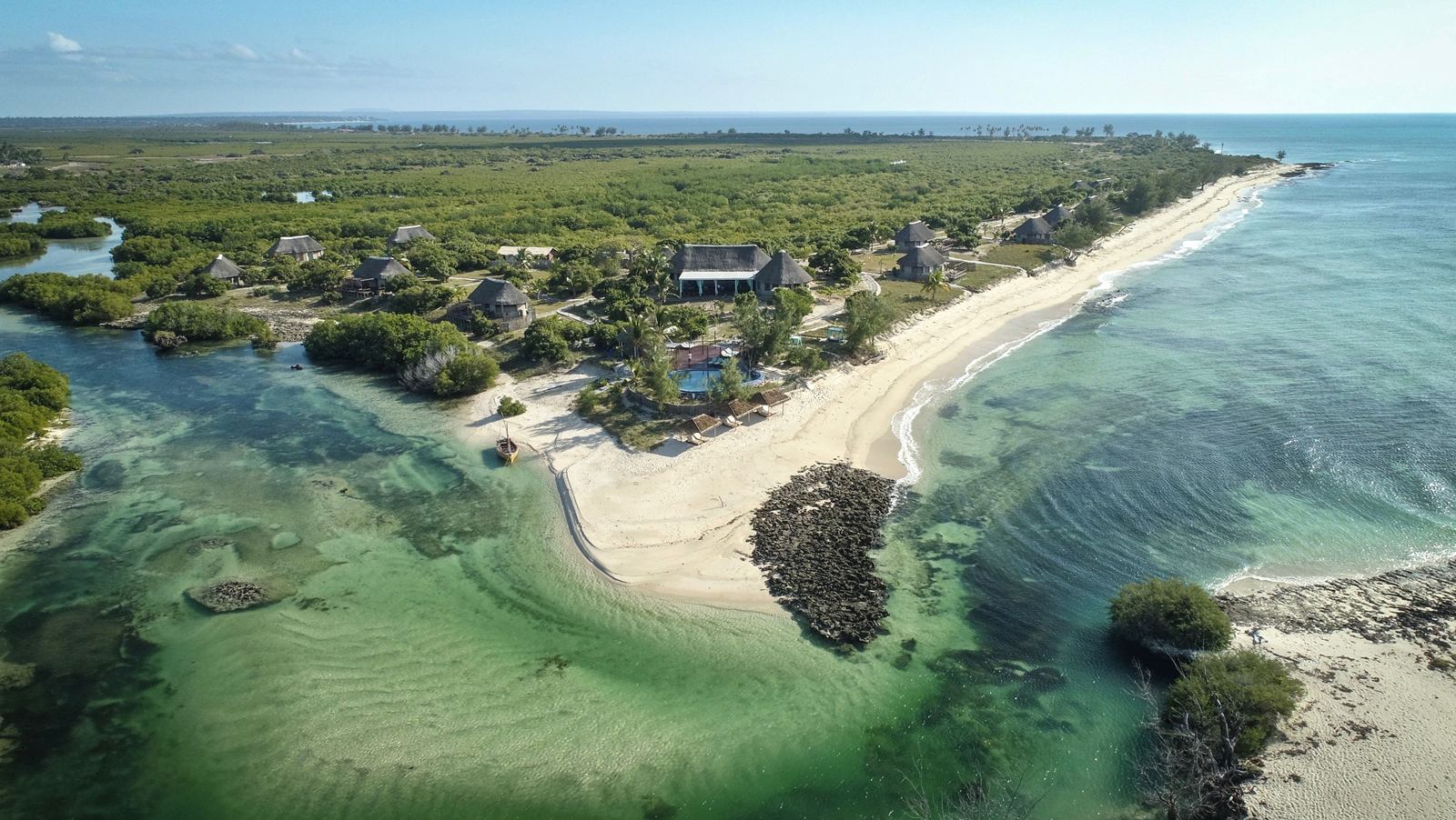 Coral Lodge en mozambique