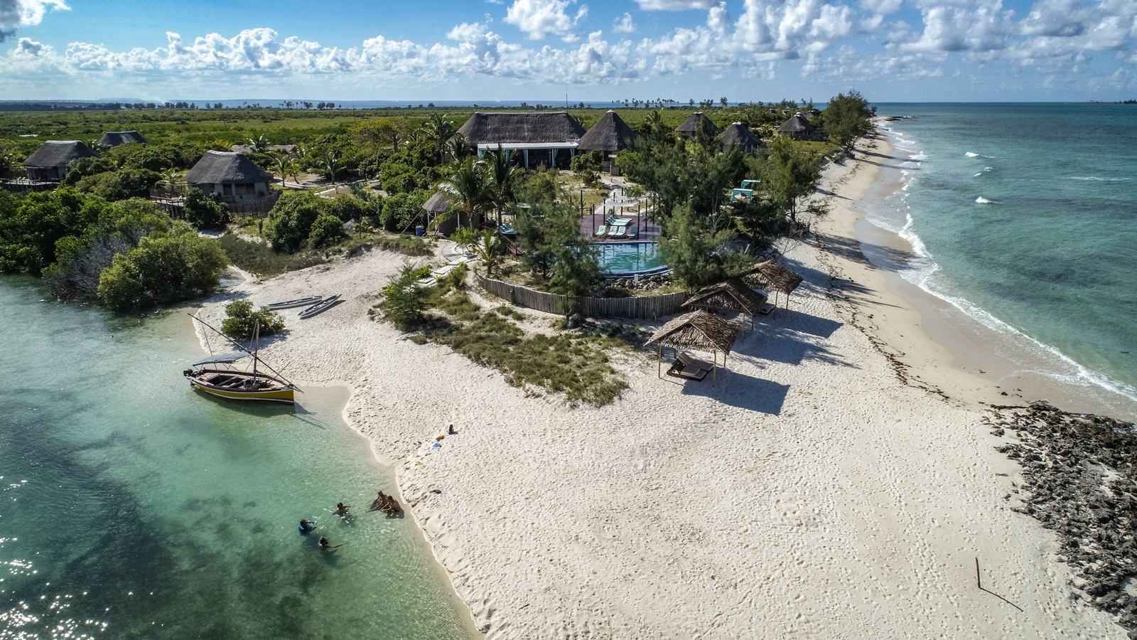 Coral Lodge en mozambique