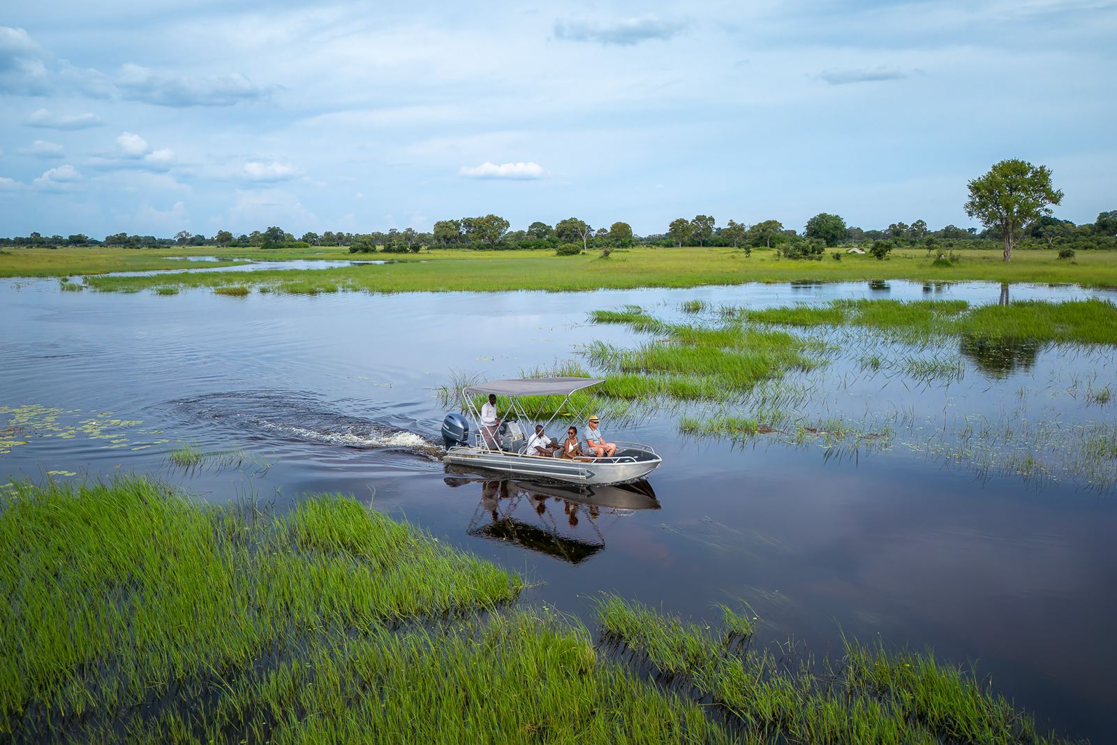 Karangoma en Delta Okavango