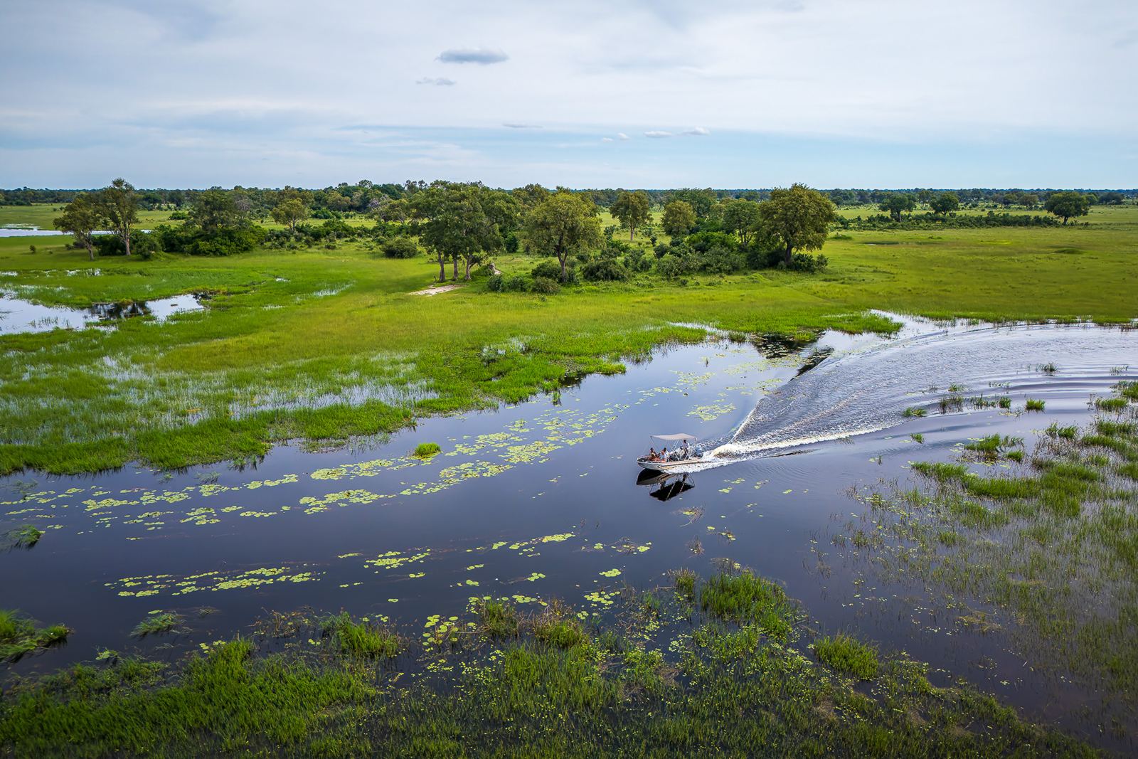 Karangoma en Delta Okavango