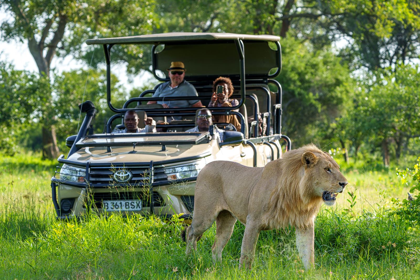 Karangoma en Delta Okavango
