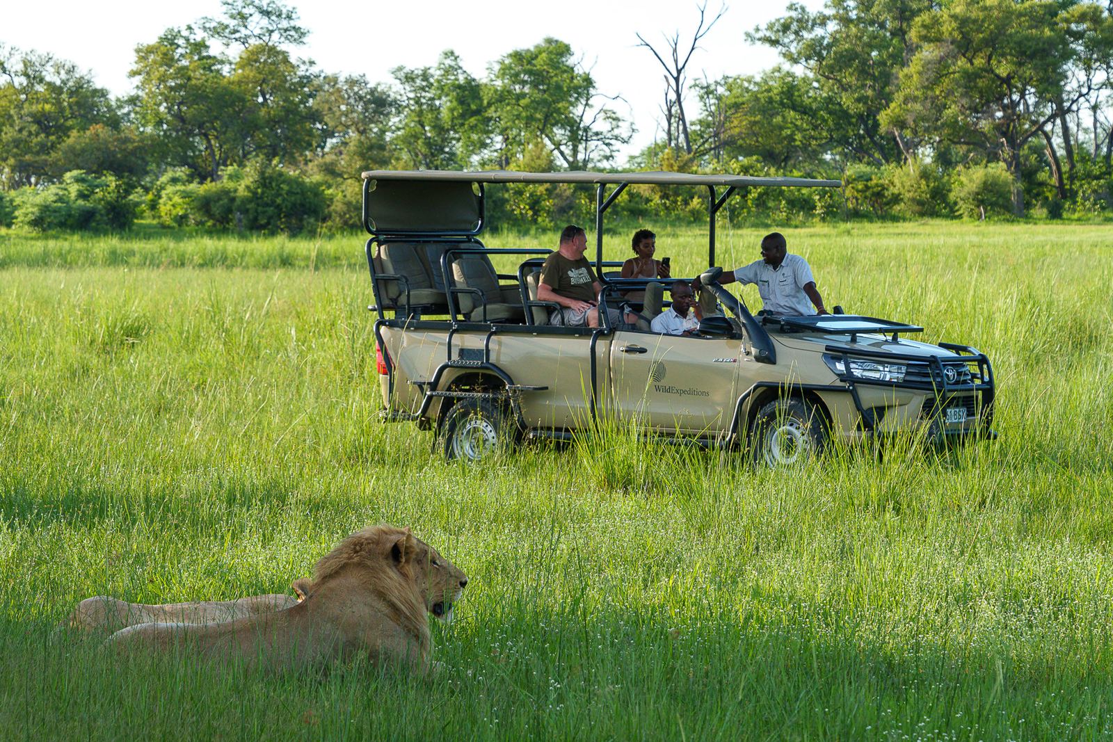 Karangoma en Delta Okavango