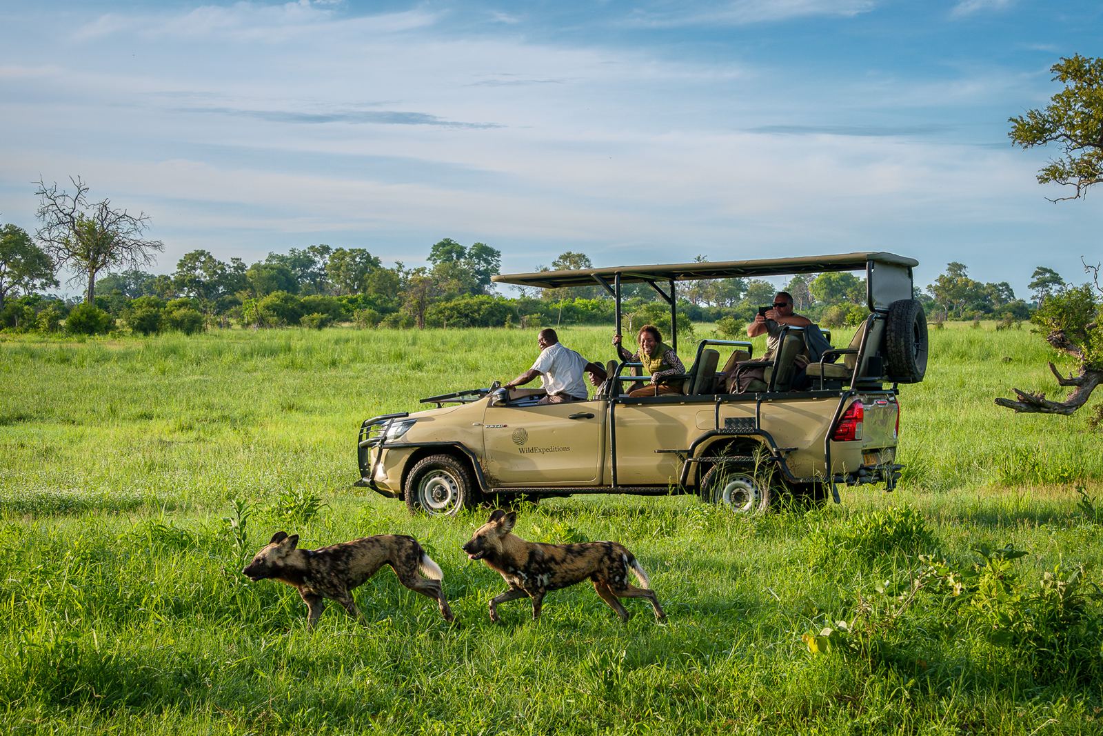 Karangoma en Delta Okavango