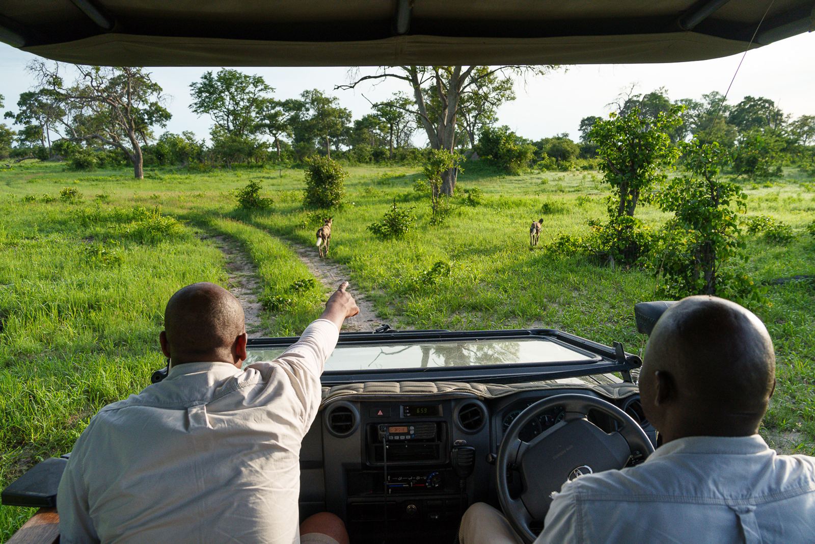 Karangoma en Delta Okavango