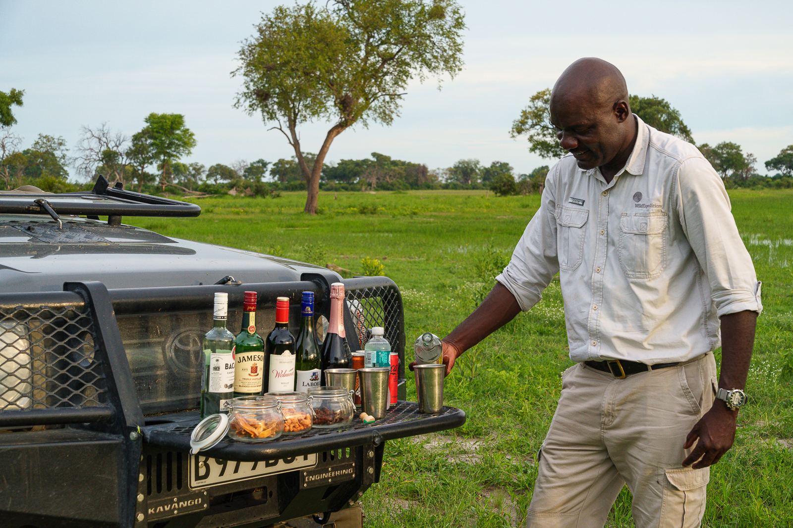 Karangoma en Delta Okavango