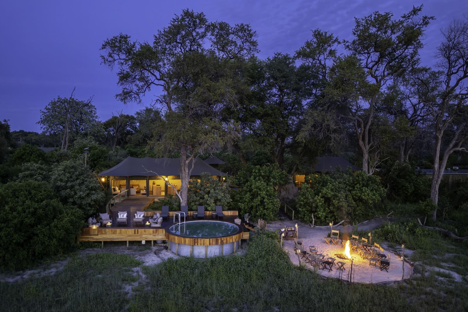 Karangoma en Delta Okavango