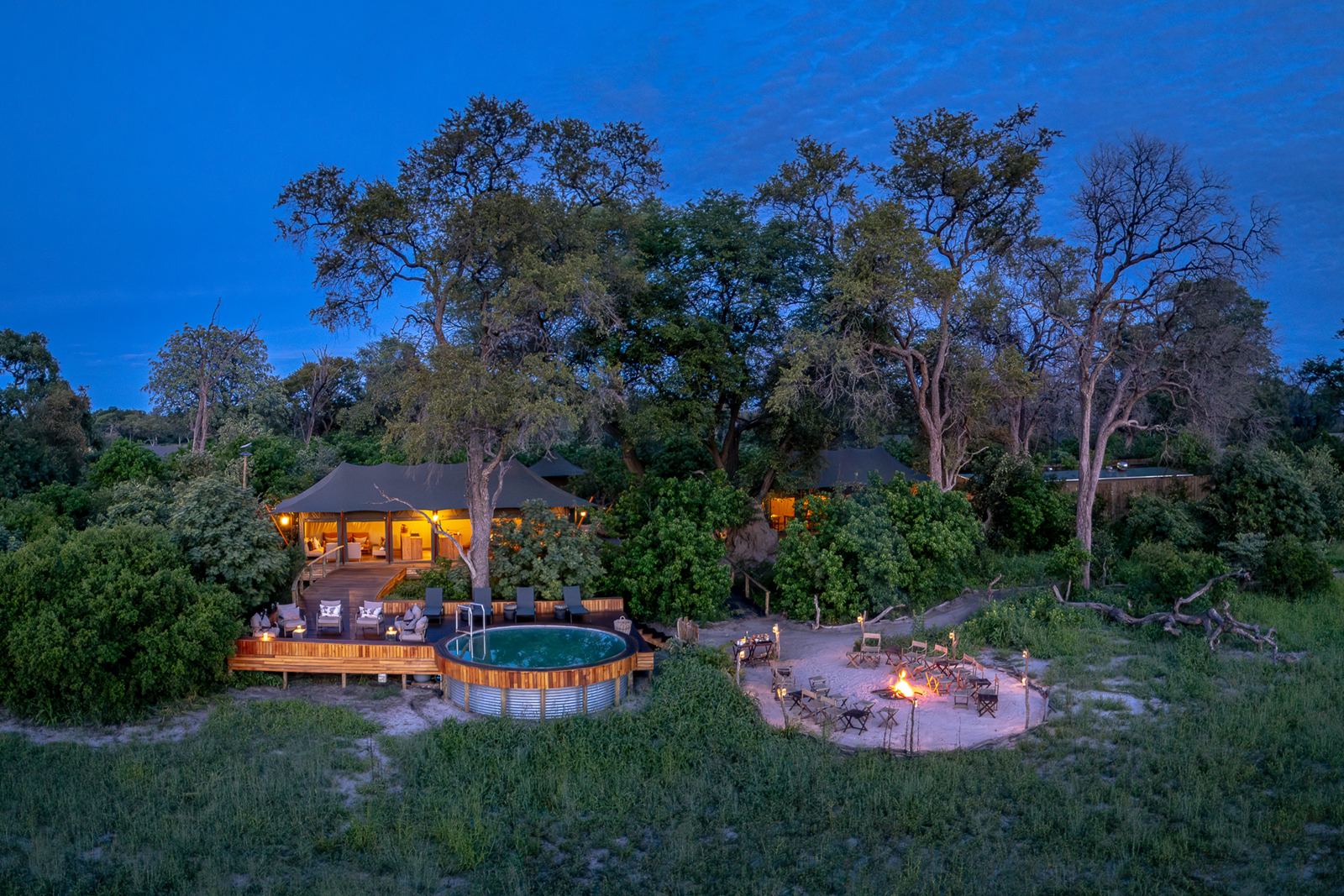 Karangoma en Delta Okavango