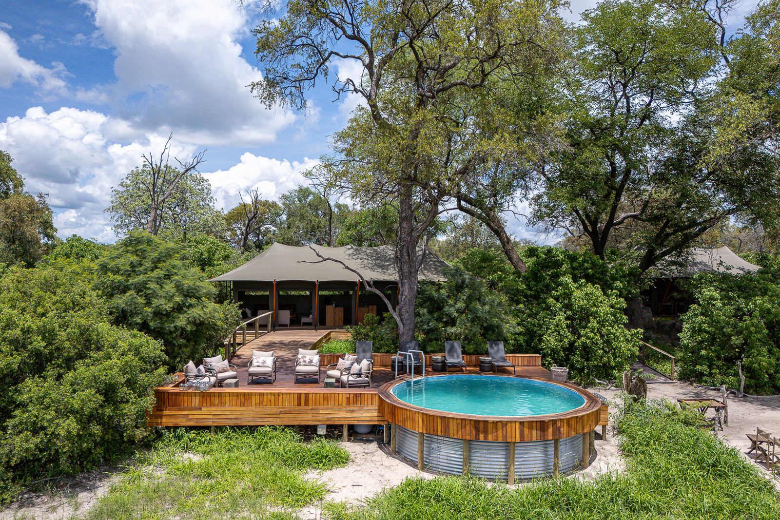 Karangoma en Delta Okavango