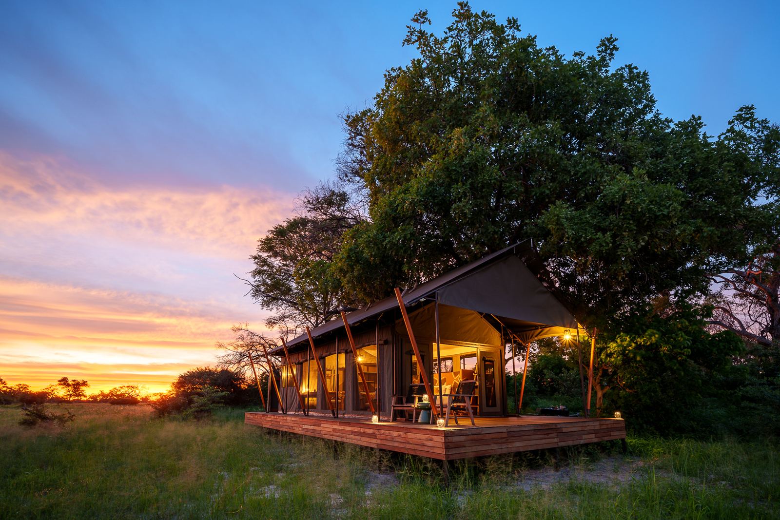 Karangoma en Delta Okavango
