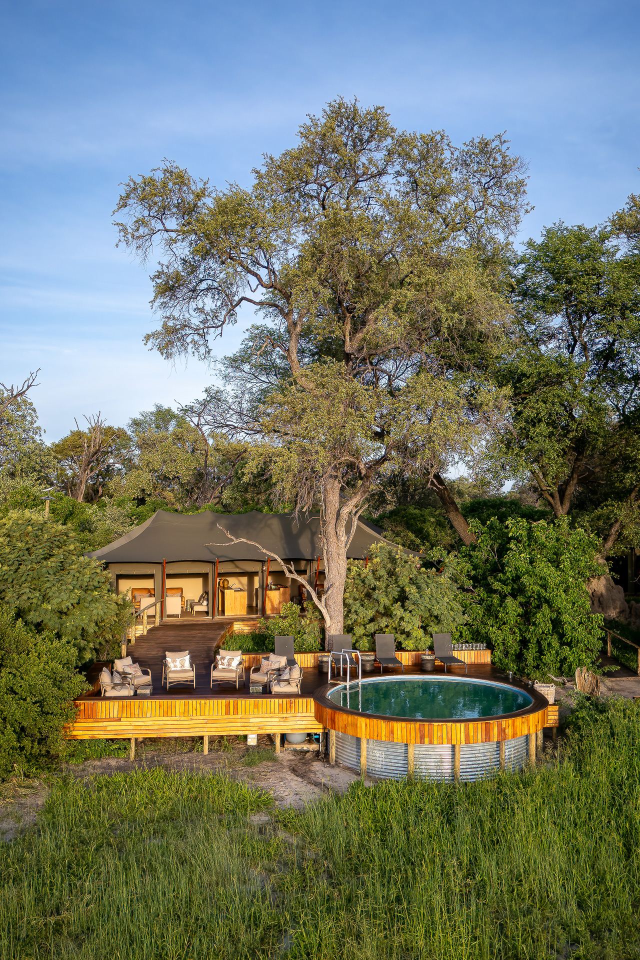 Karangoma en Delta Okavango
