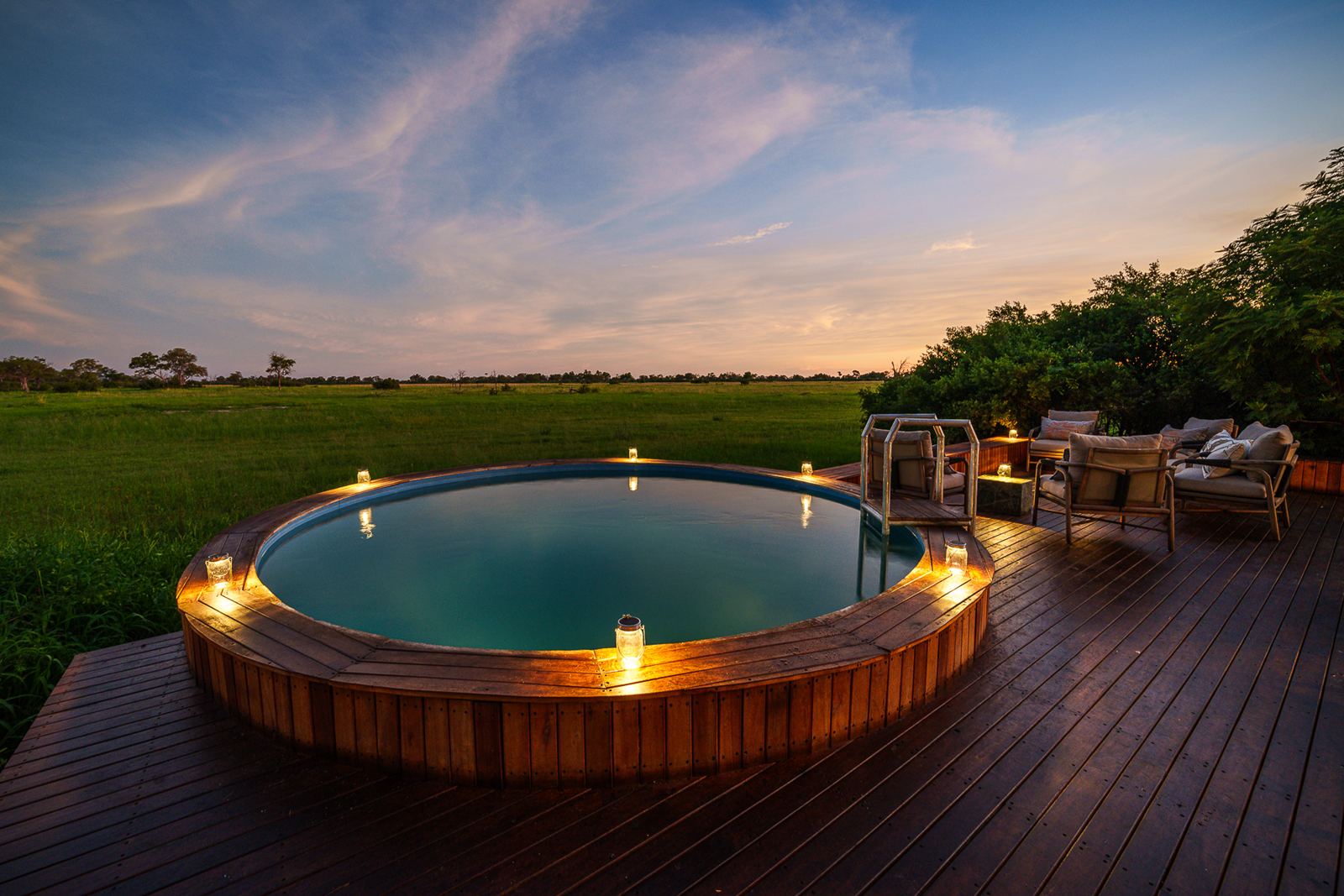 Karangoma en Delta Okavango