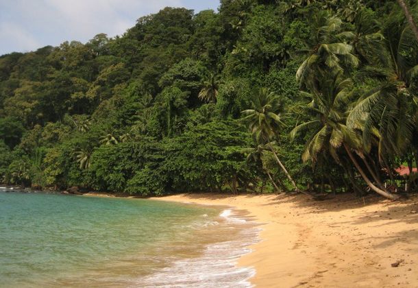 Praia Inhame Eco Lodge en Santo Tome