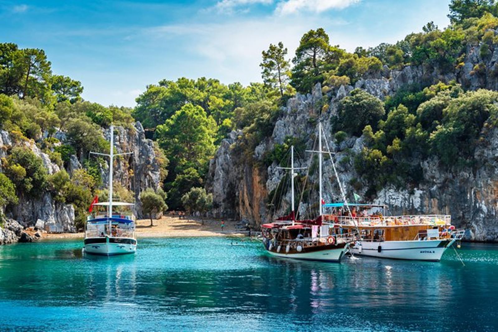 Goleta Caneren en Turkey