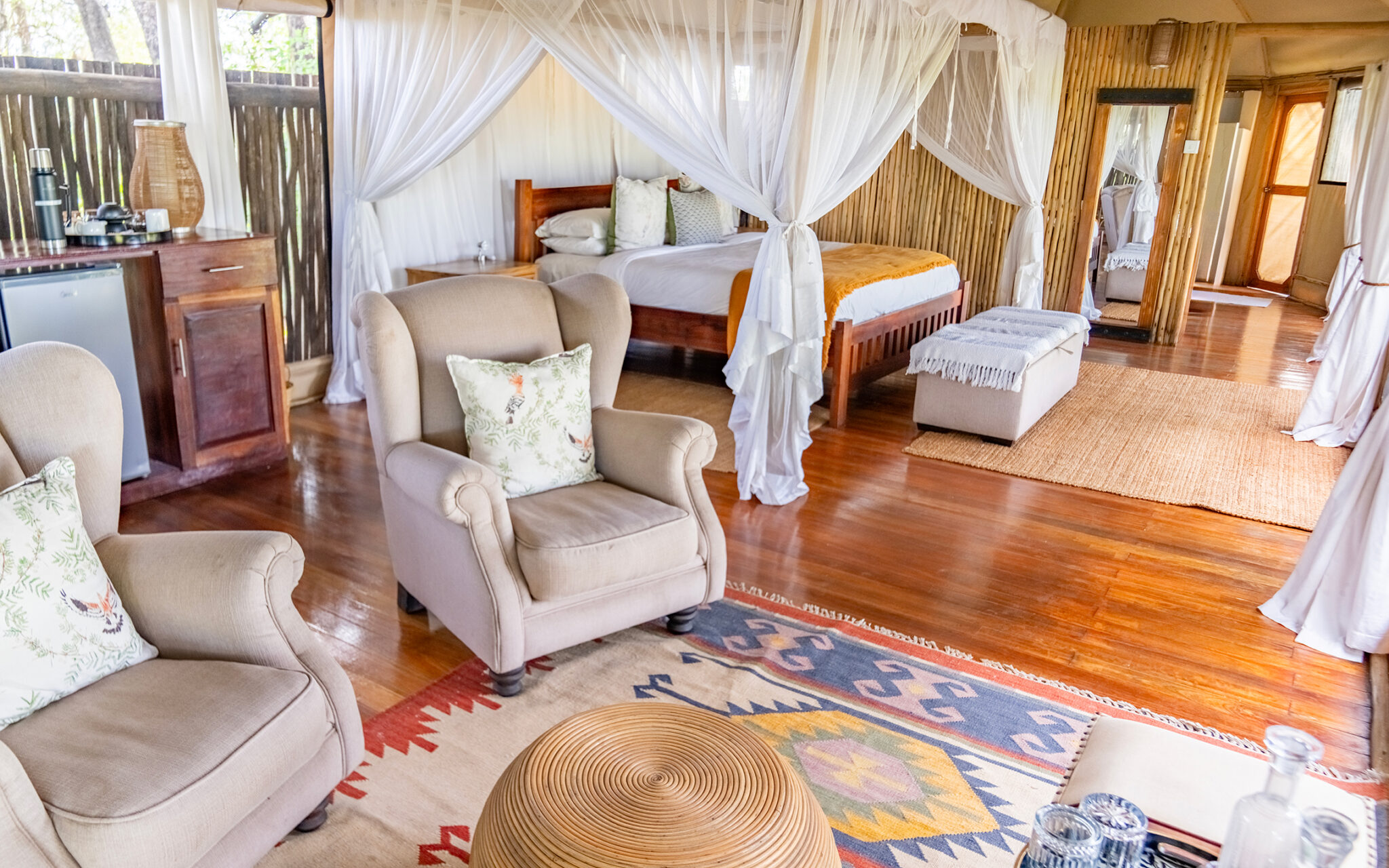 Amanzi zambezi suite interior couches