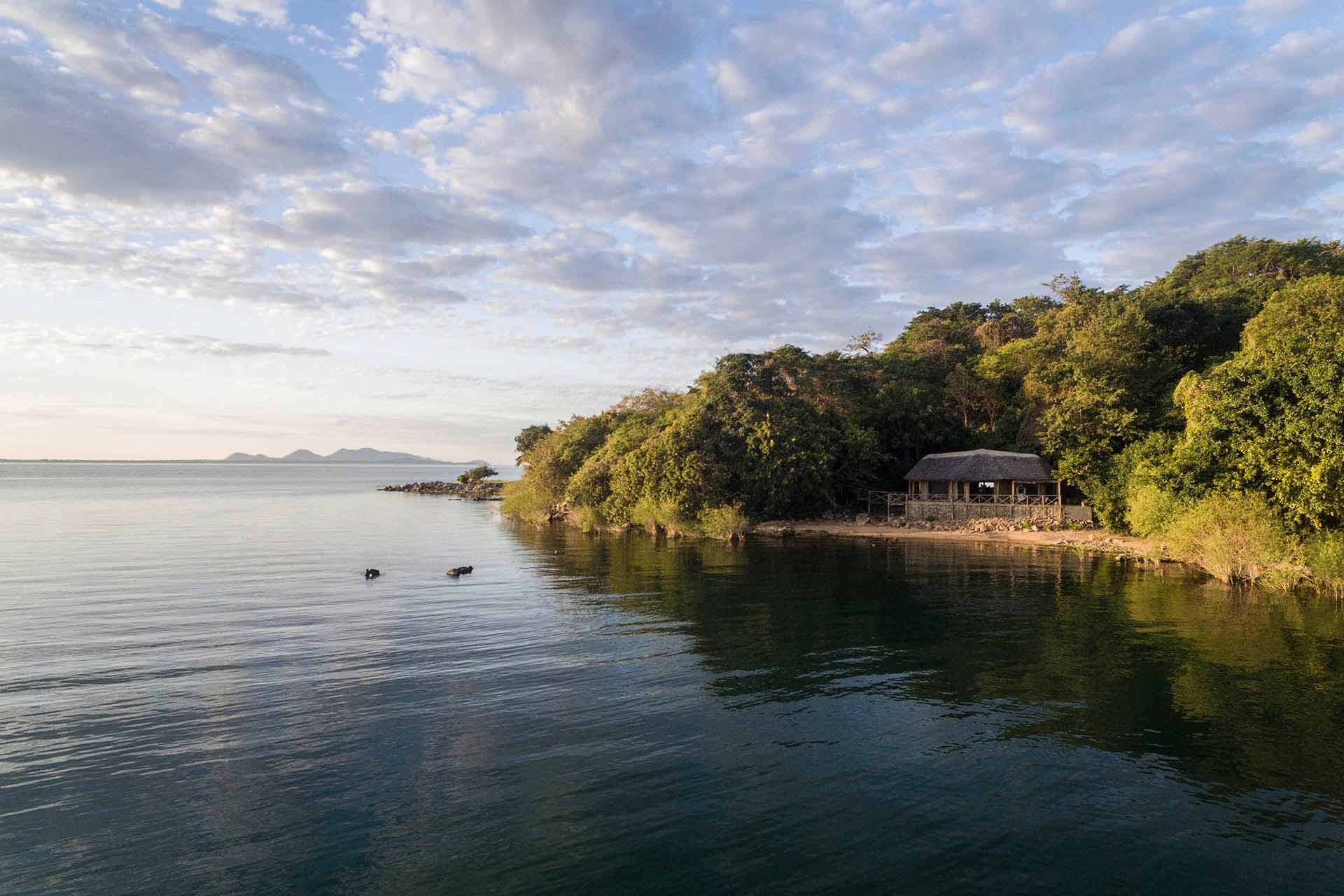 Blue Zebra Island Lodge en Parque Nacional del Lago Malawi