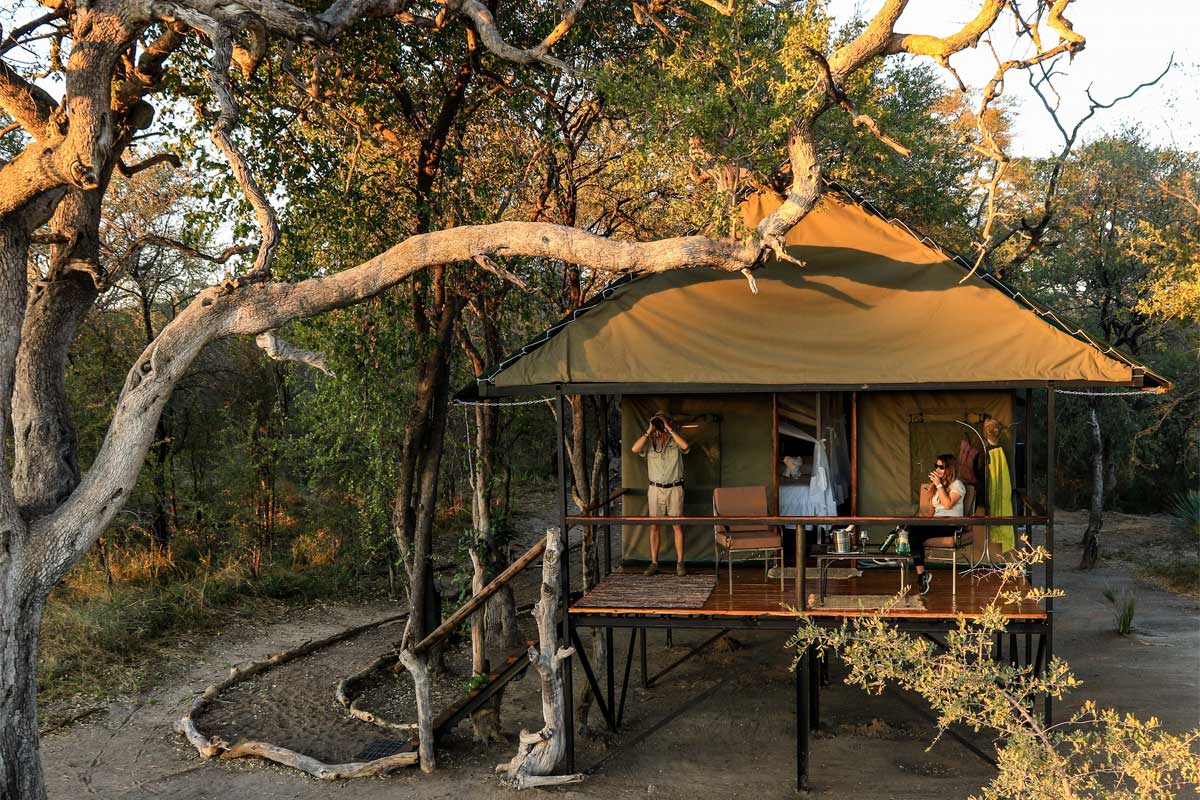 Bomani Tented Lodge en su destino
