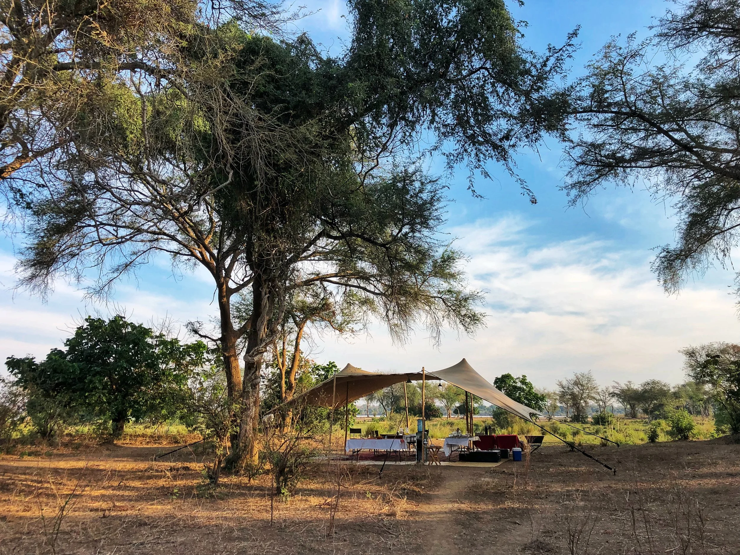 Chula Island Camp en Lower Zambezi