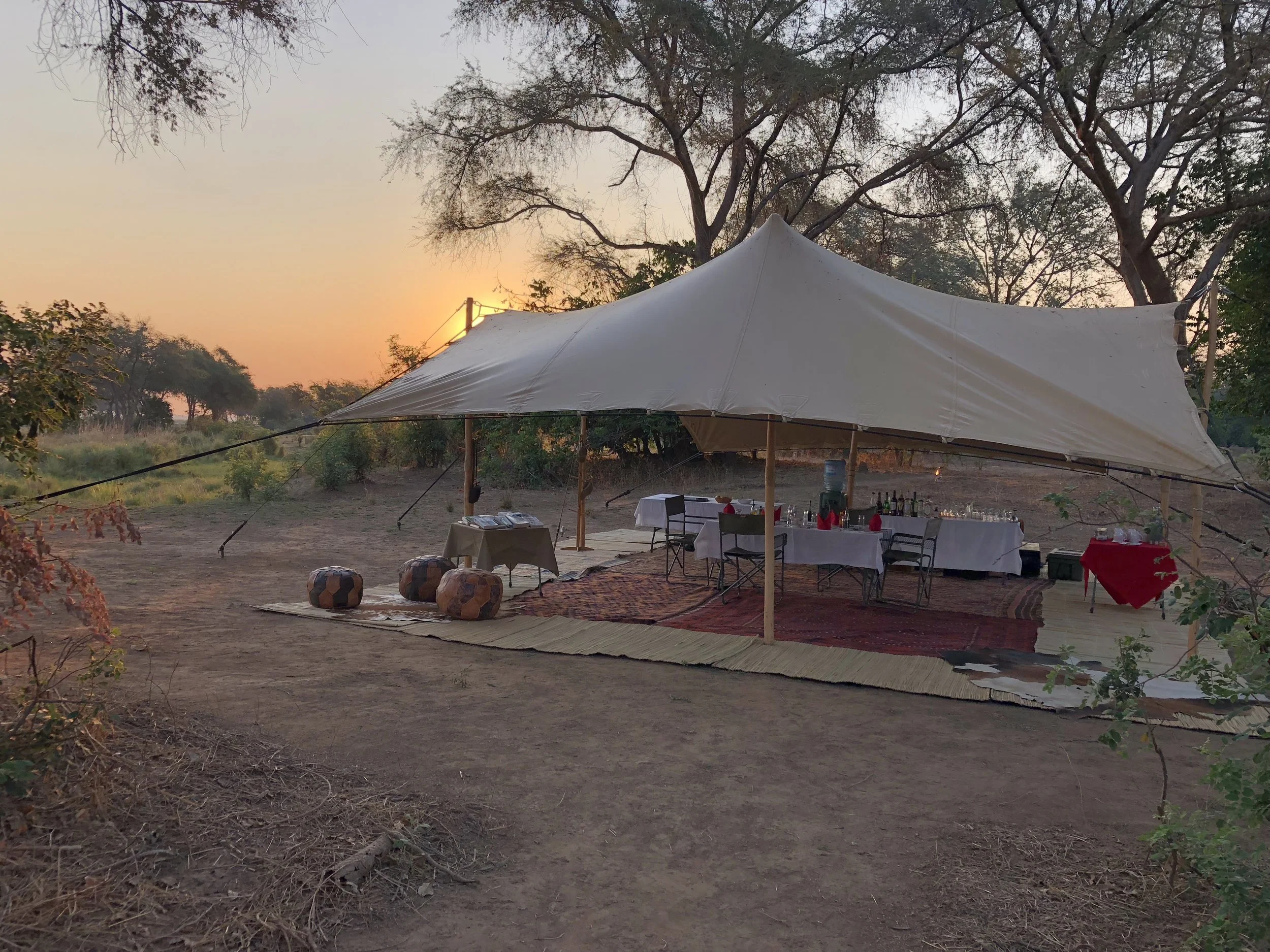 Chula Island Camp en Lower Zambezi