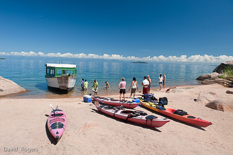 Domwe Island Camp en Parque Nacional del Lago Malawi