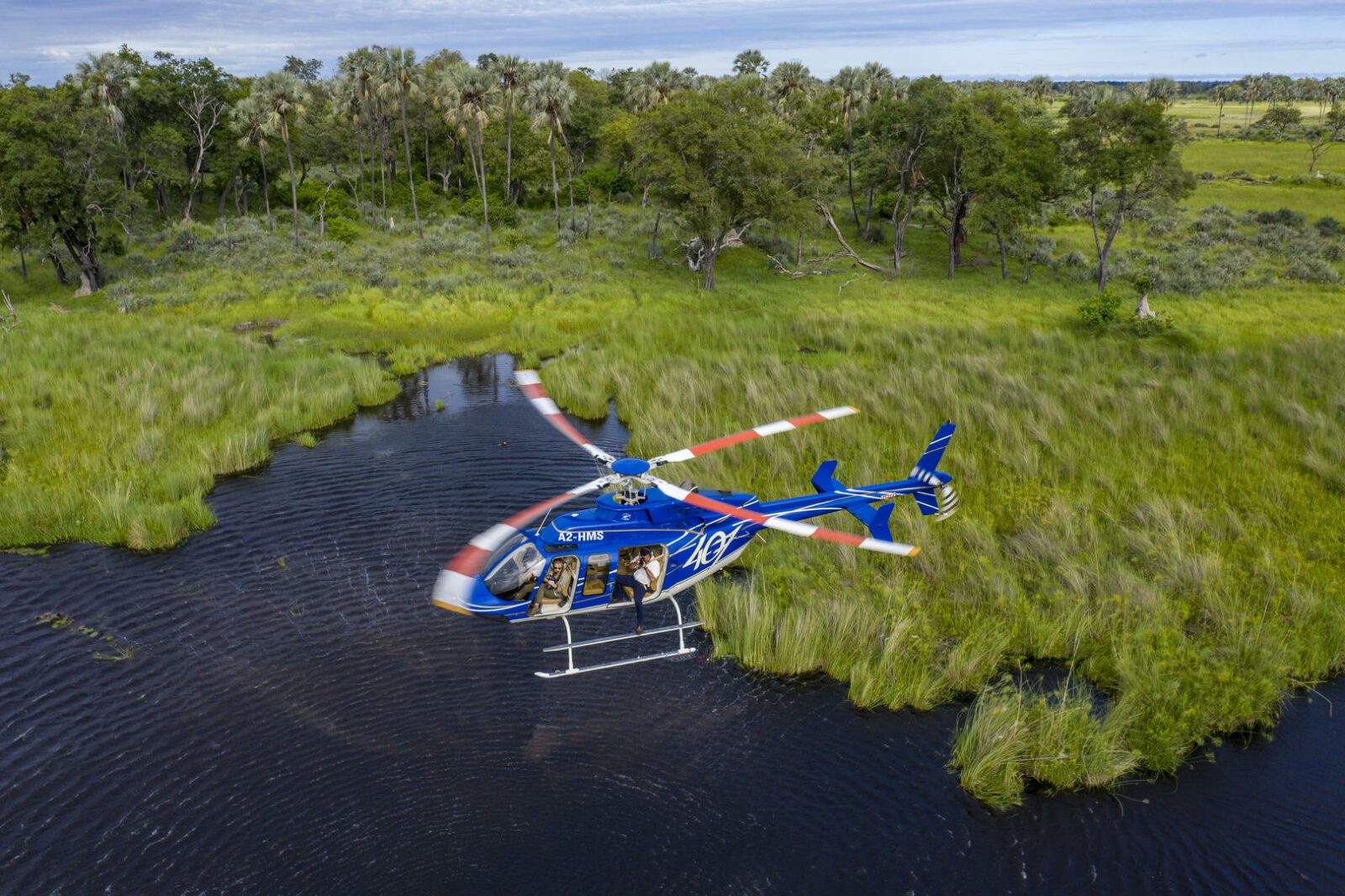 Dukes camp scenic helicopter flight1