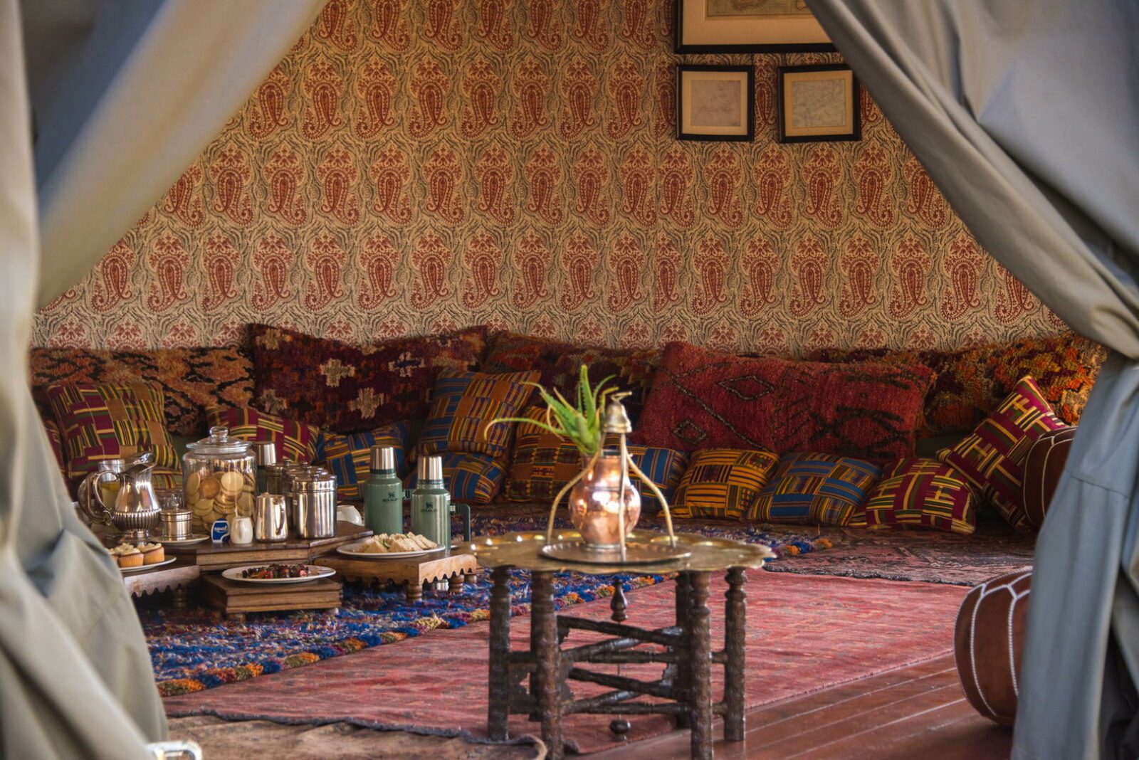 Duke s camp tea tent