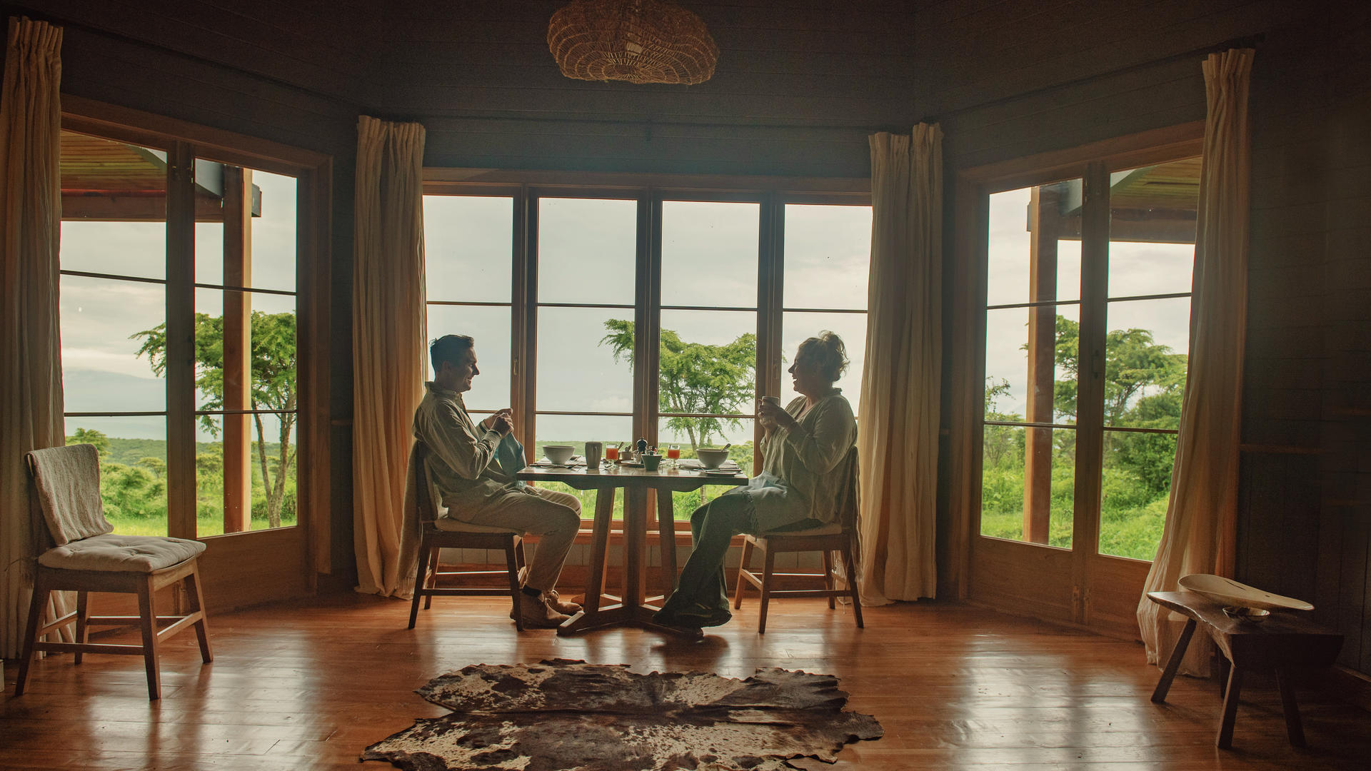 Breakfast with a view in the entamanu mess