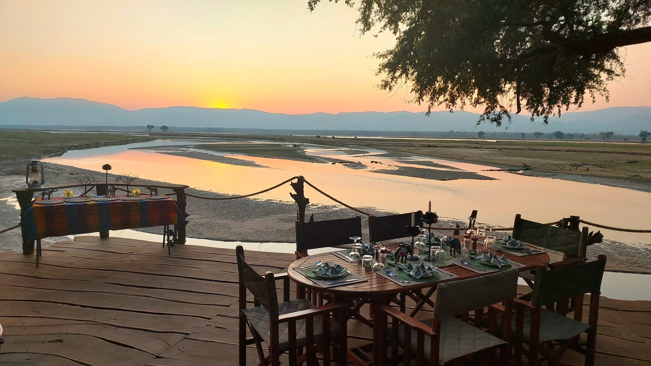 Goliath Camp en Mana Pools