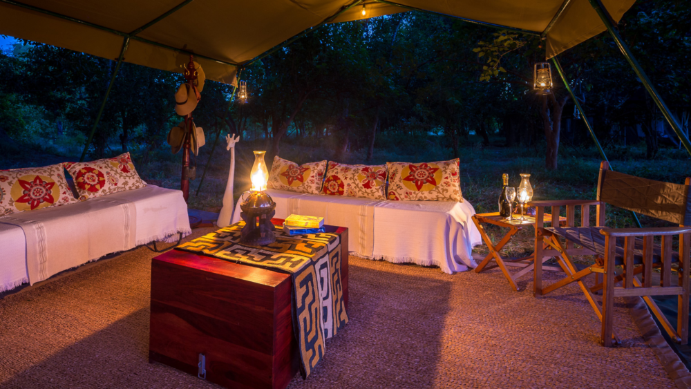 John's Camp en Mana Pools
