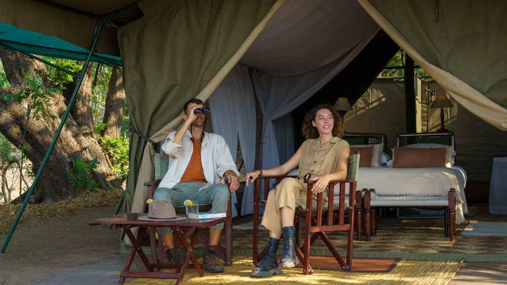John's Camp en Mana Pools