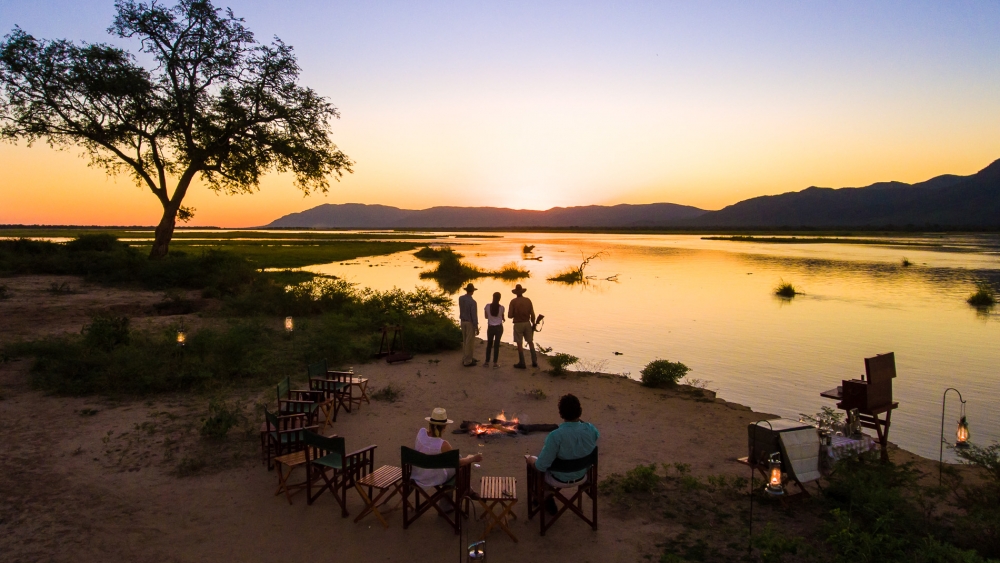 John's Camp en Mana Pools