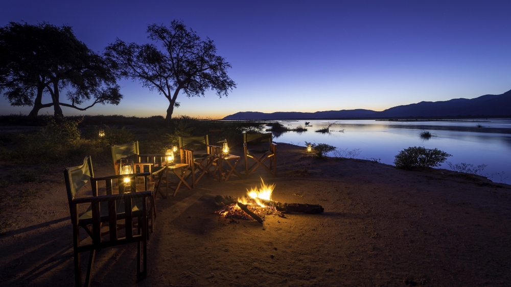 John's Camp en Mana Pools