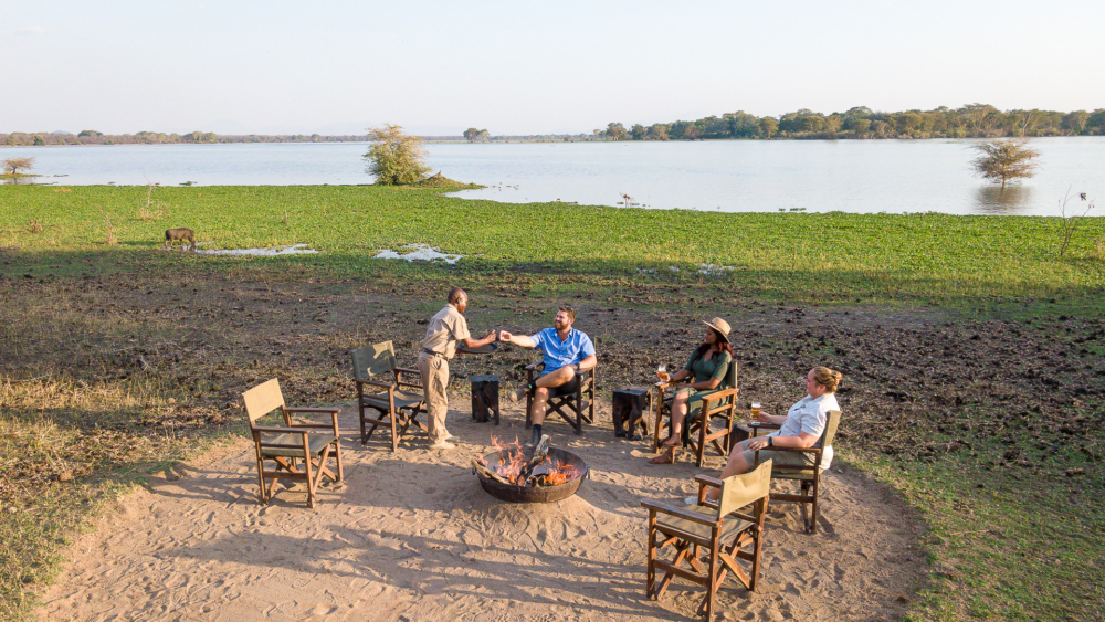 Kuthengo Camp en Parque Nacional de Liwonde