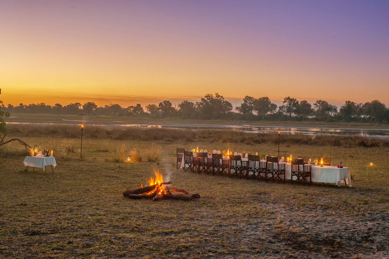 Kwando kwara bush dinner