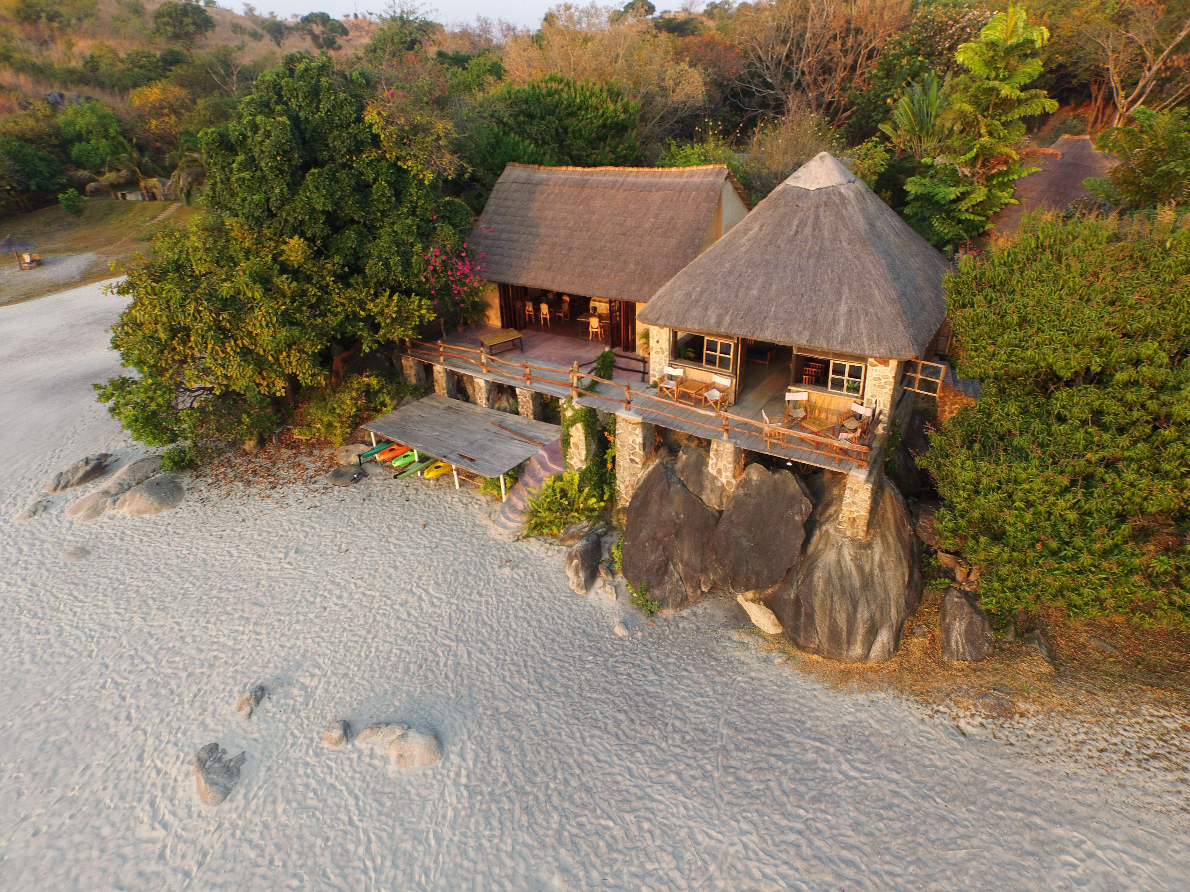 Makuzi Beach Lodge en Lago Malawi